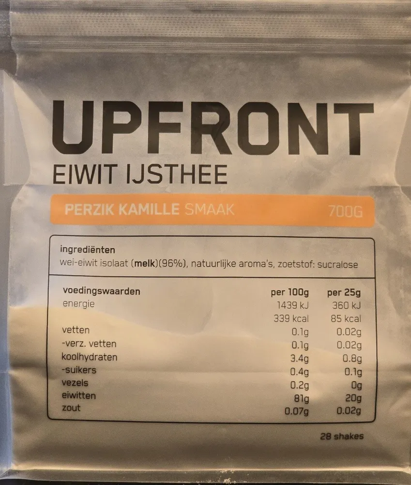 Eiwit Ijsthee Perzik Kamille