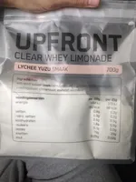 Upfront Clear Whey Lychee Yuzu