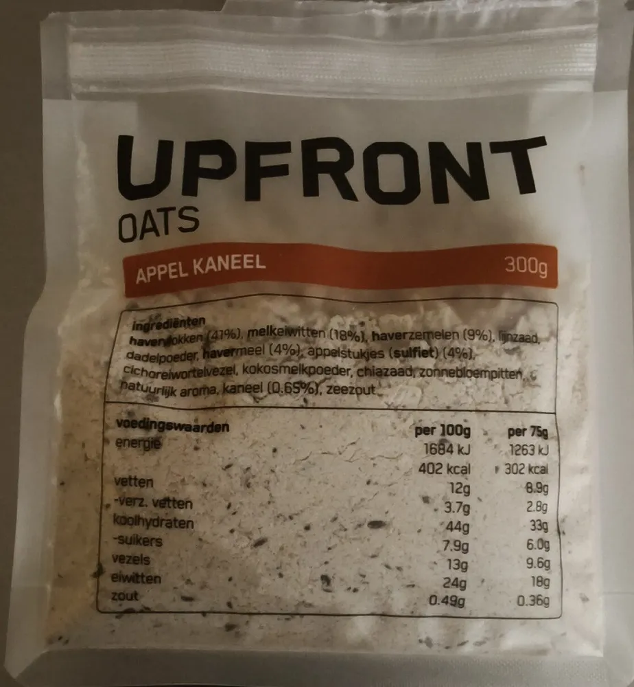 Upfront Oats Appel Kaneel