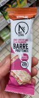 Barre protéinée goût cheesecake à la framboise