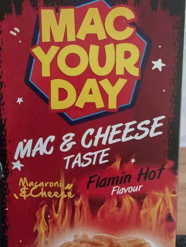 Mac&cheesetaste flamin hot