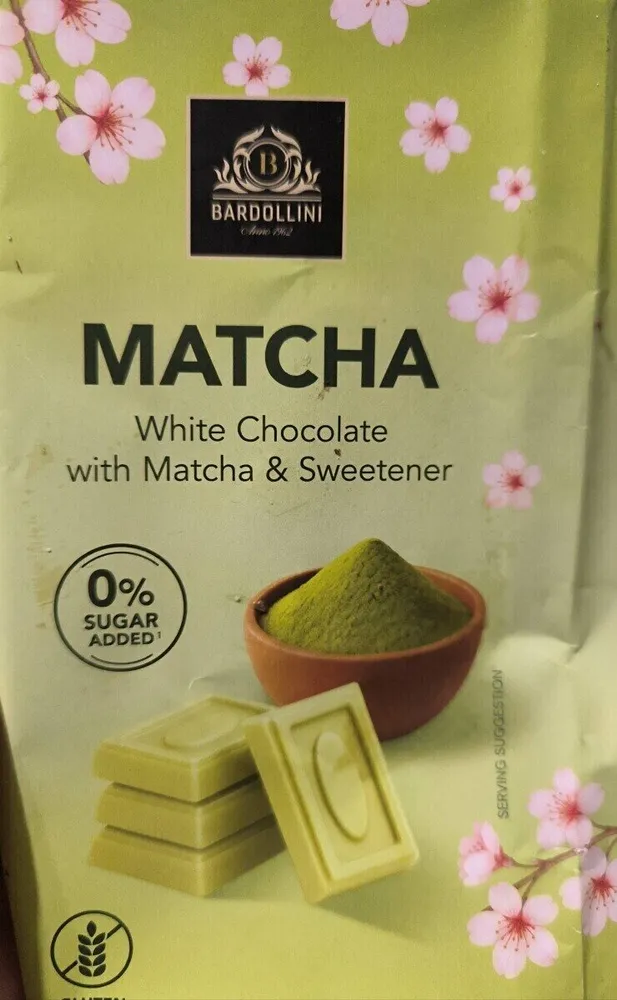 Chocolat blanc matcha