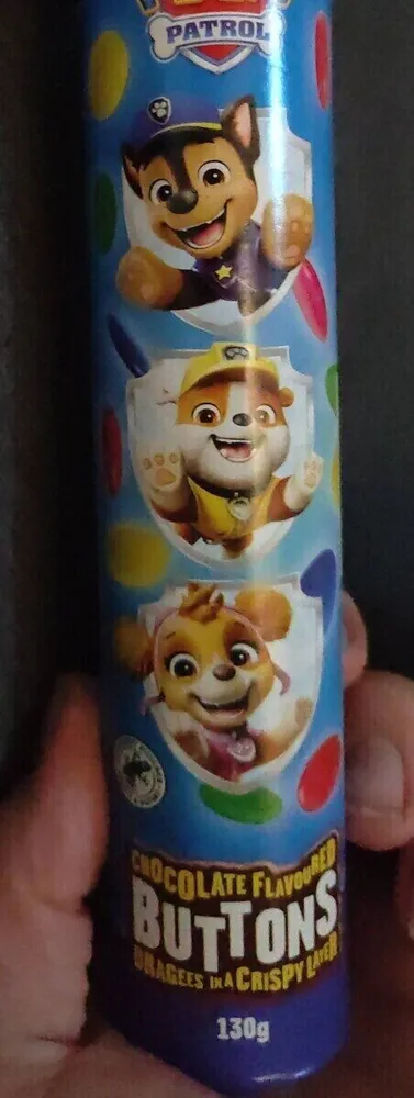 Chocolaté Flavoured buttons