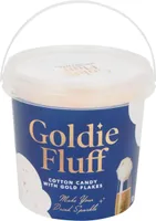 Cotton Candy with Gold Flakes