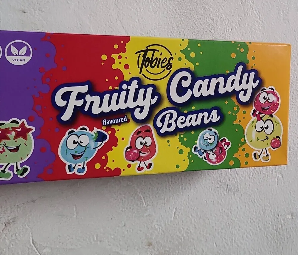 Fruity candy beans