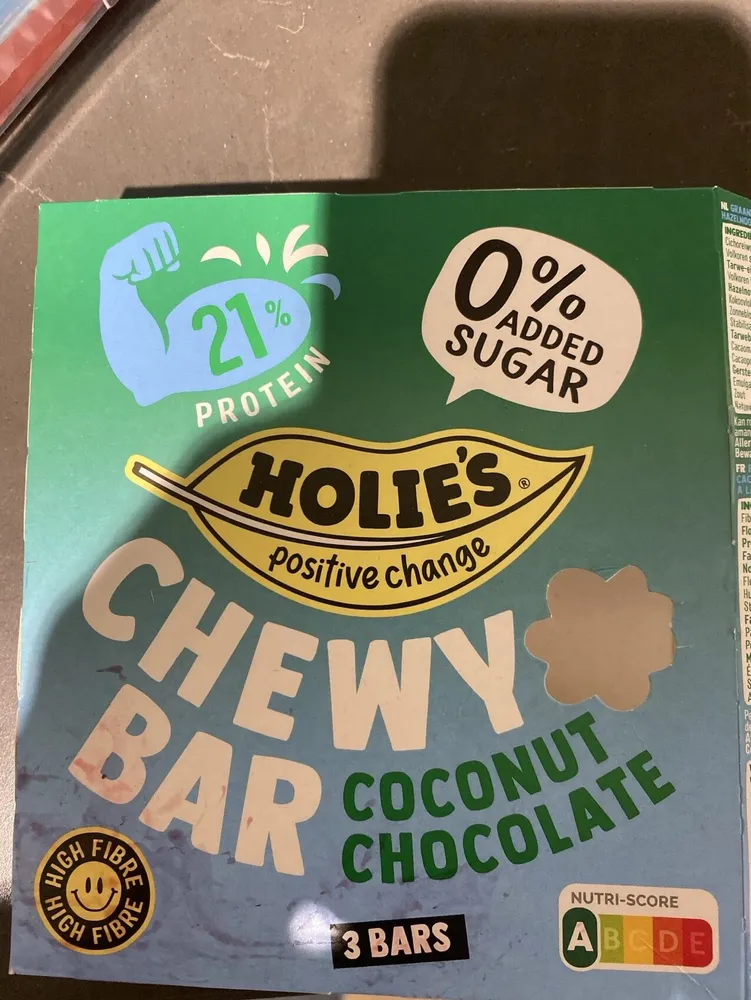 Chewy Bar Coconut Chocolate