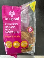 Pumpkin Banana Mini Pancakes