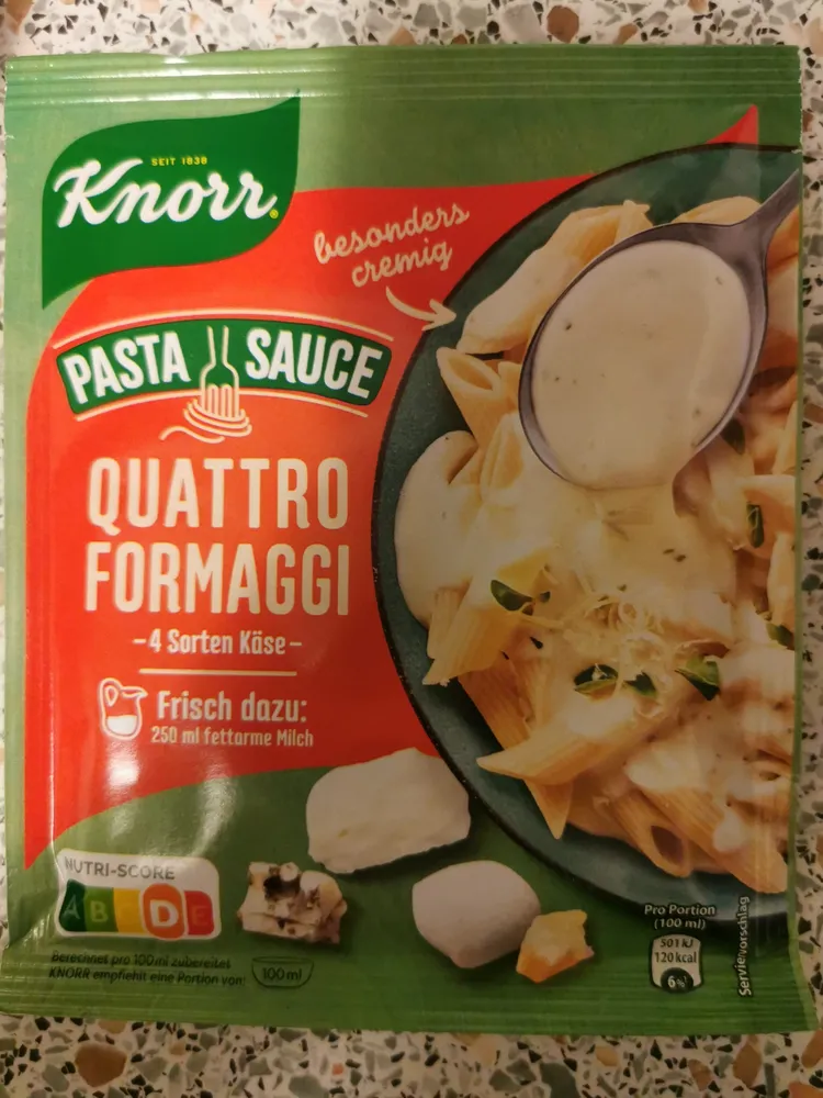 Quattro Formaggi Käsesoße