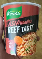 Asia noodles beef taste