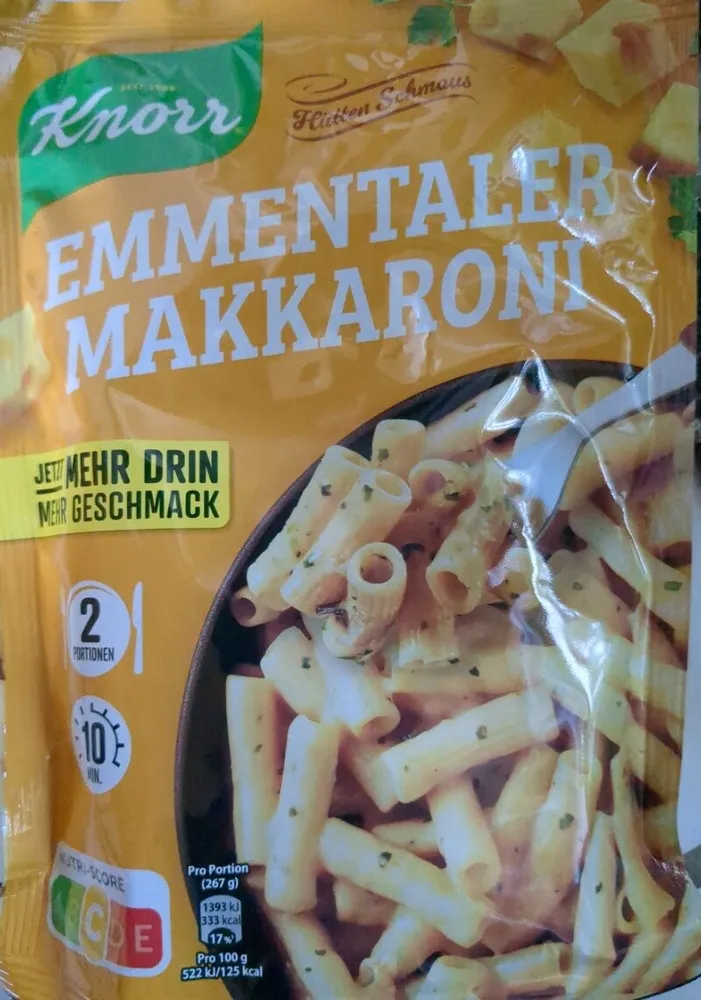 Emmentaler Makkaroni