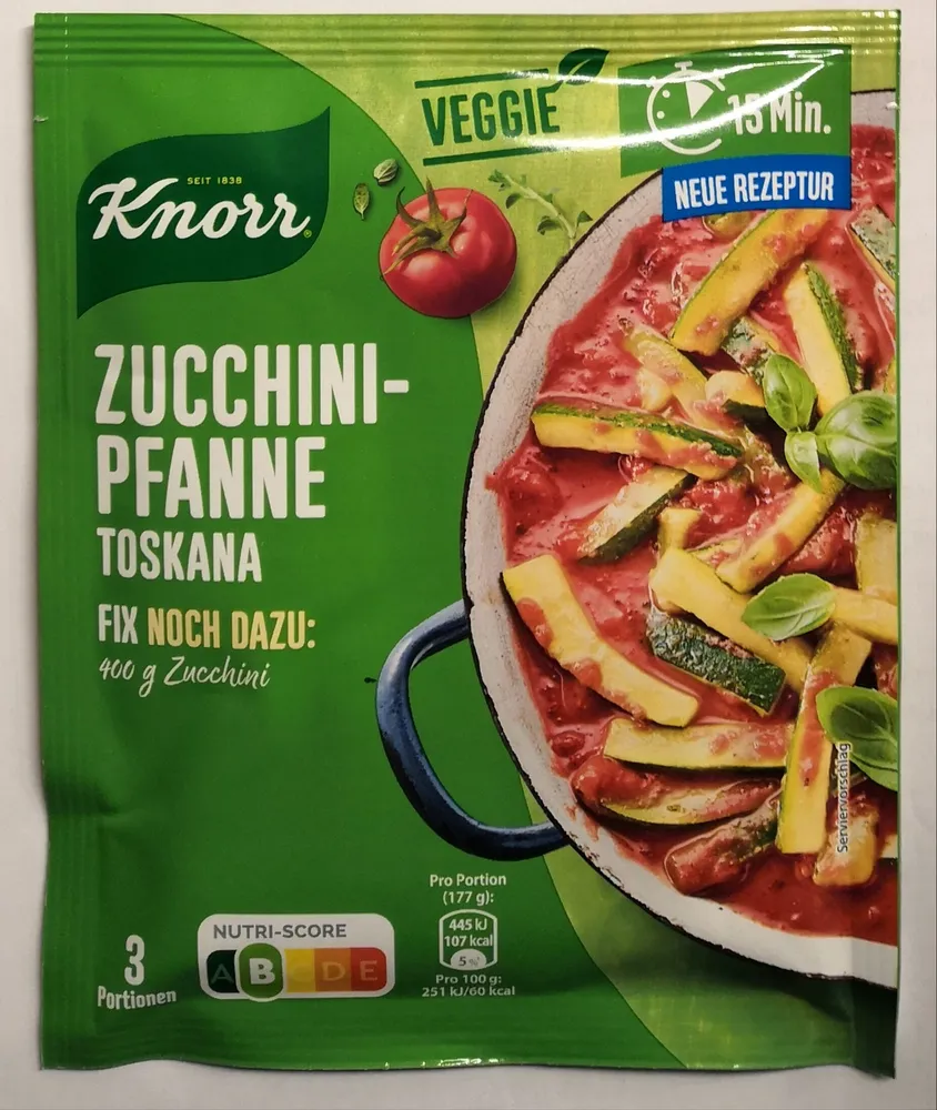 Zucchini Pfanne Toskana