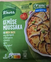 Gemüse Moussaka