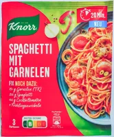 Fix für Spaghetti mit Garnelen