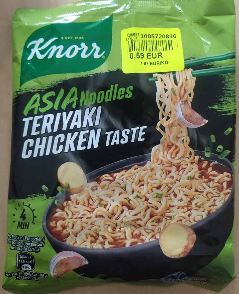 Aslan noodles teriyaki chicken style