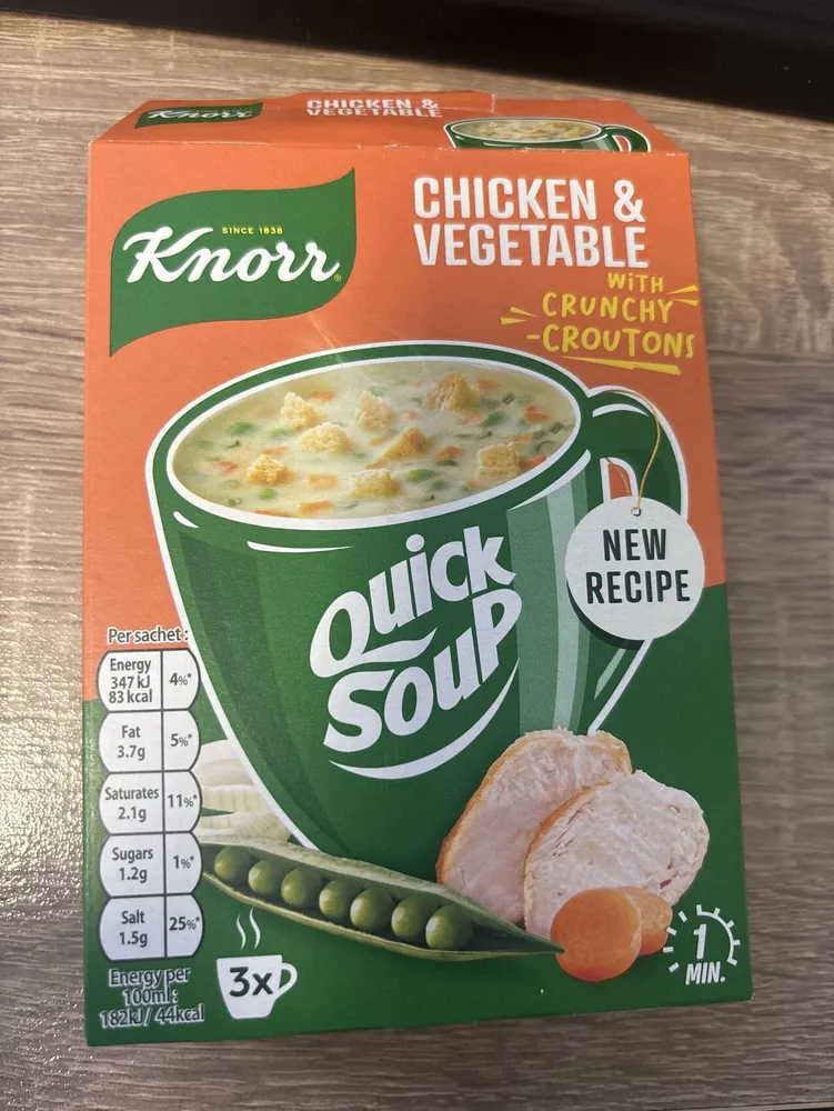 Chicken & Veg Quick Soup