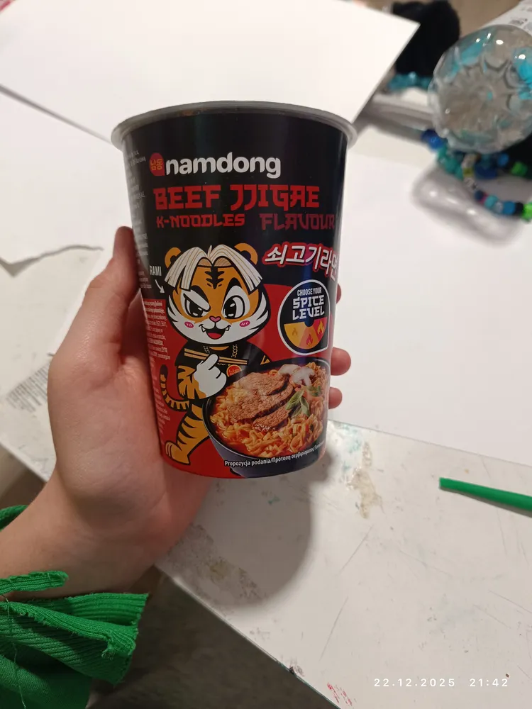beef Jjigae flavour k-noodles