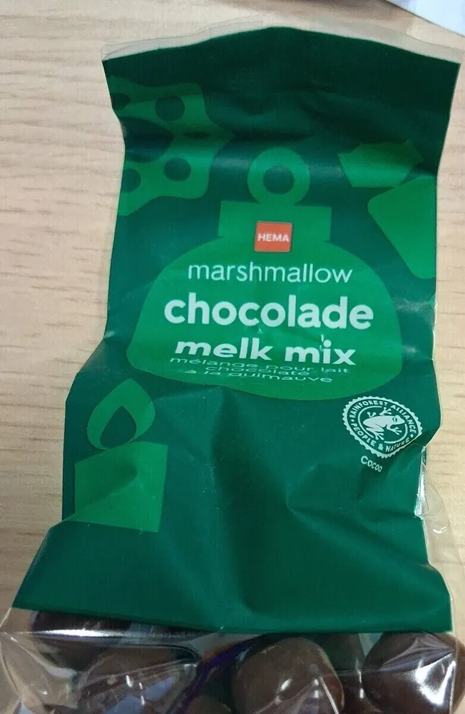 Mélange pour lait chocolaté guimauve