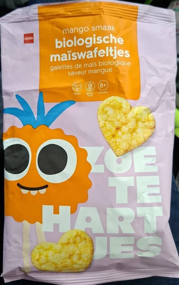 Galettes de maïs biologique saveur mangue