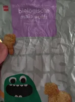 Soufflés de mais biologique