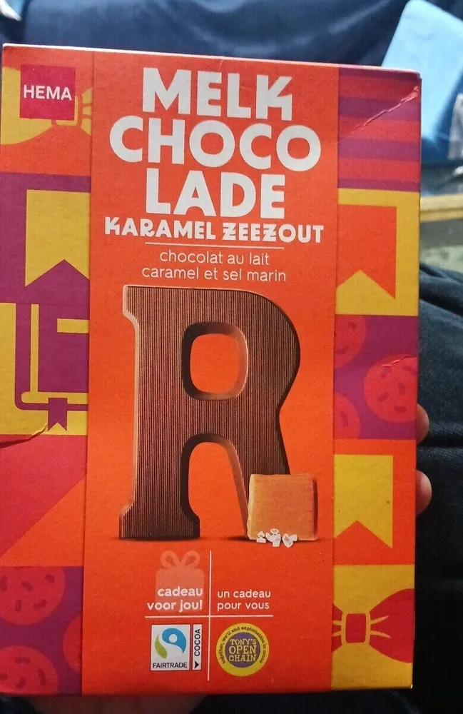 Melk chocolade caramel salé