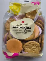 Biscuits glacage saveur fruité