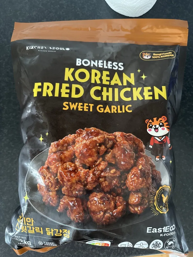 Boneless Korean Fried Chicken Sweet Garlic