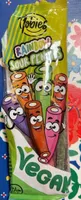 Rainbow sour pencils