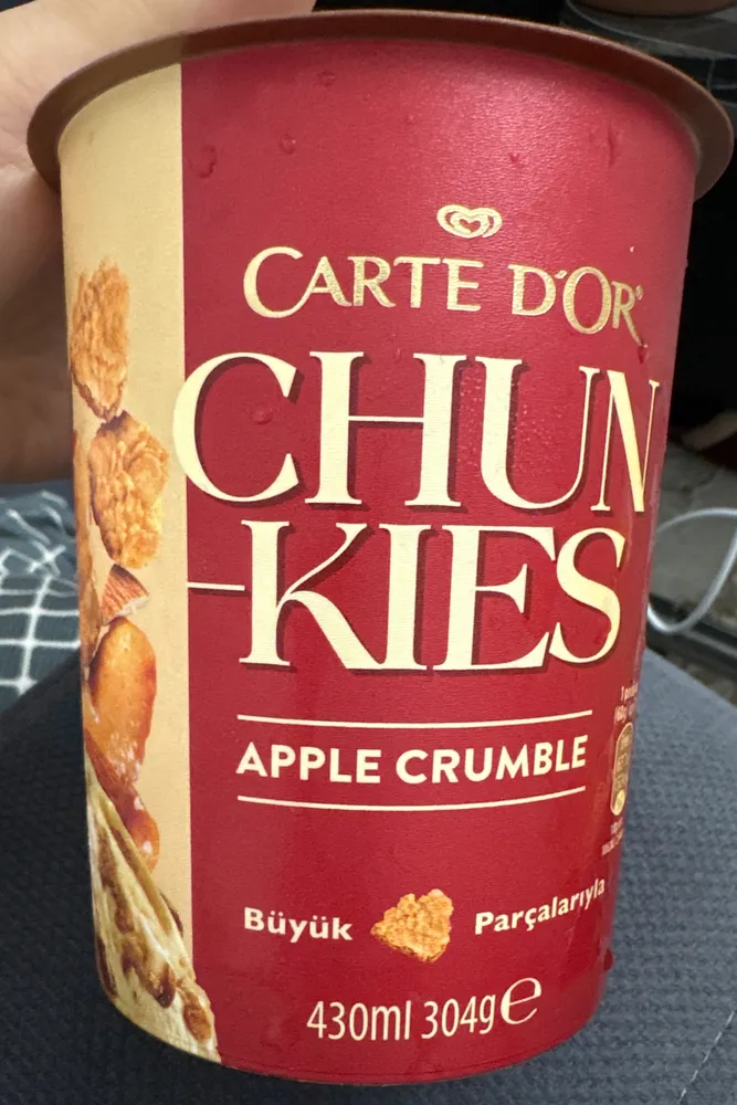 CHUNKIES APPLE CRUMBLE