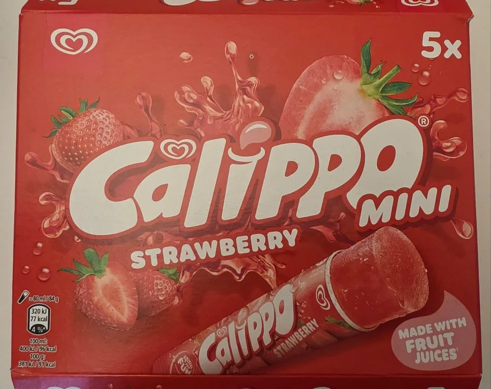 Calippo Mini Strawberry