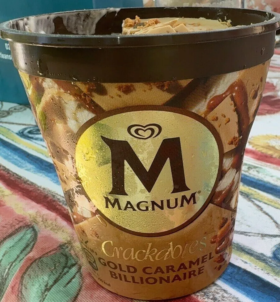 Magnum Gold Caramel Billionaire