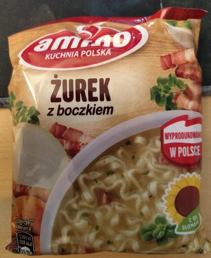 Żurek z boczkiem