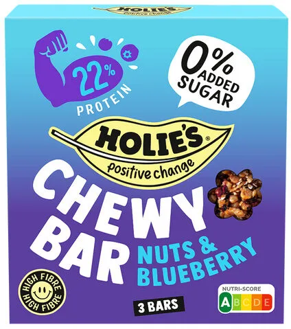 CHEWY BAR NUTS & BLUEBERRY