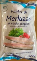 Filetti di merluzzo congelato