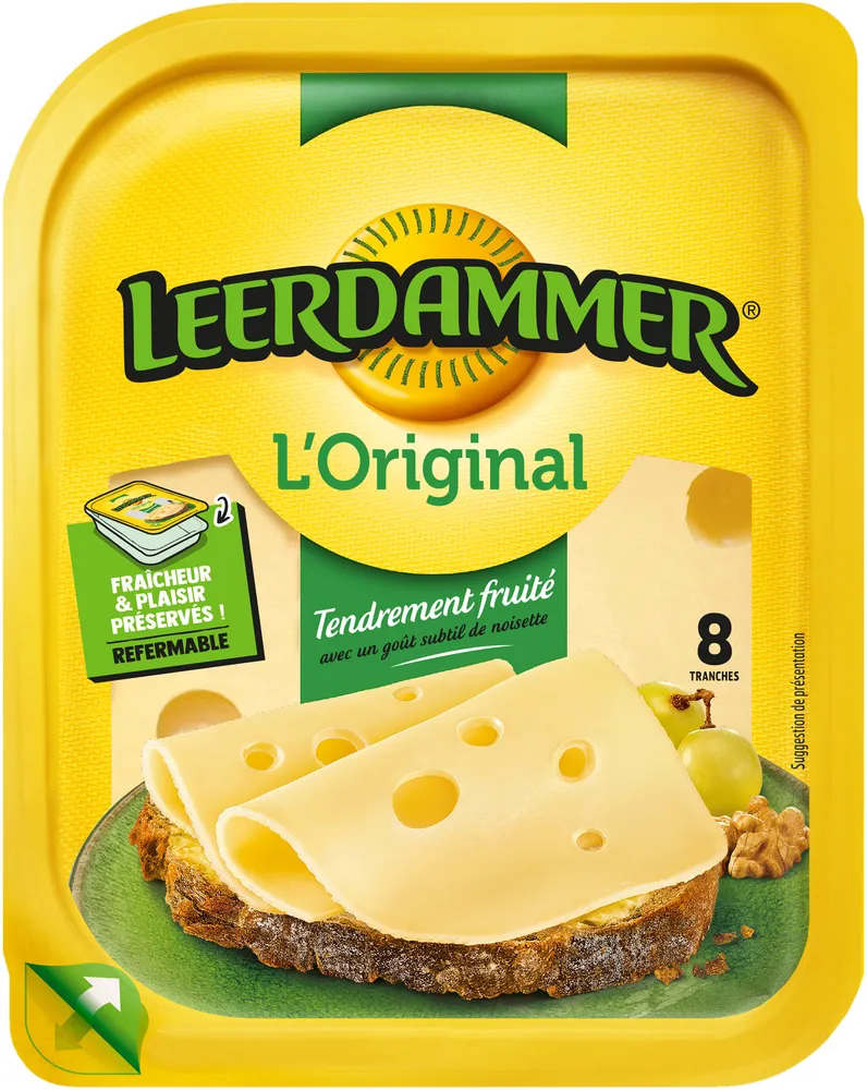 Leerdammer original 8 tranches 200g