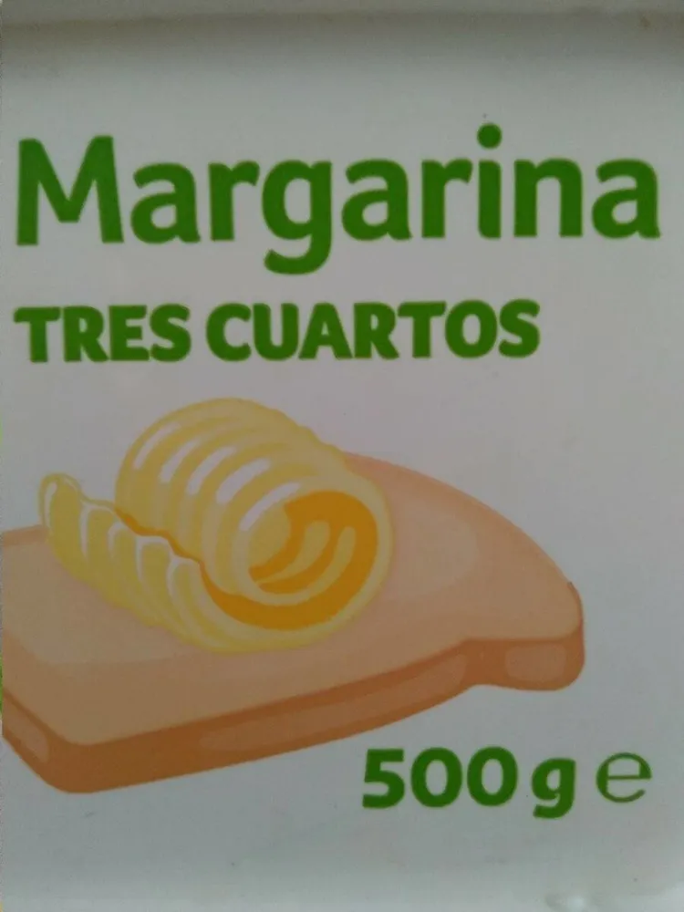 Margarina tres cuartos