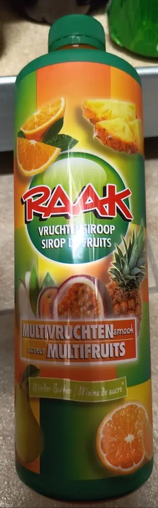 Multivruchten vruchtensiroop