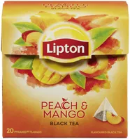 Lipton Peach Mango Tea 20x1.8 gr, 1 Boîte
