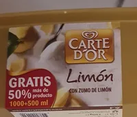 Sorbete de limón