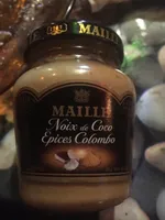 Moutarde noix de coco epices