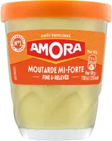 Amora Moutarde Mi-Forte Verre 140g