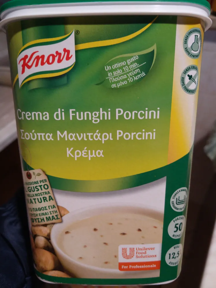 crema di funghi porcini