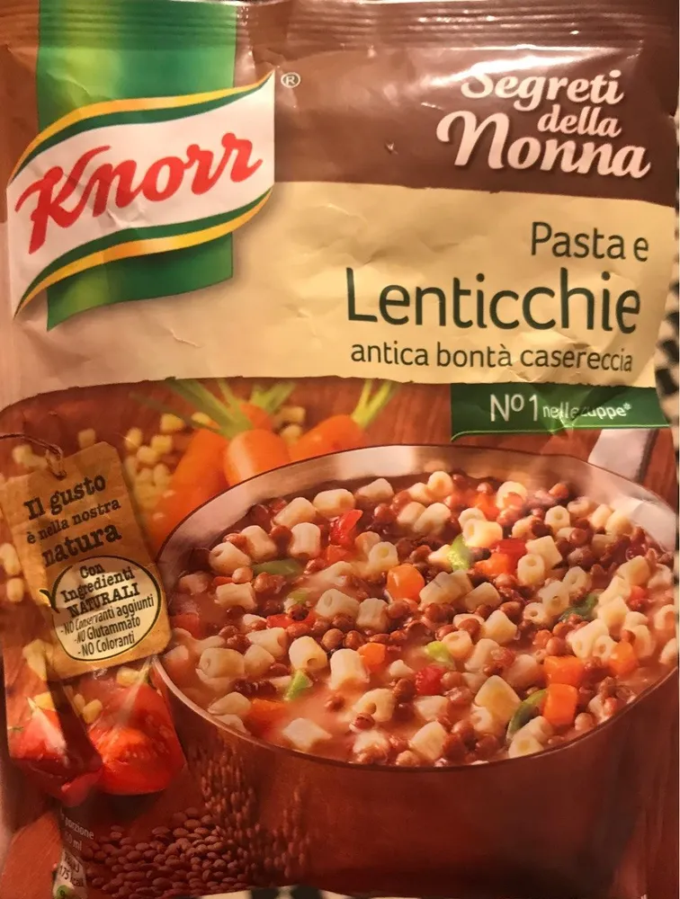 Knorr Pasta e Lenticchie