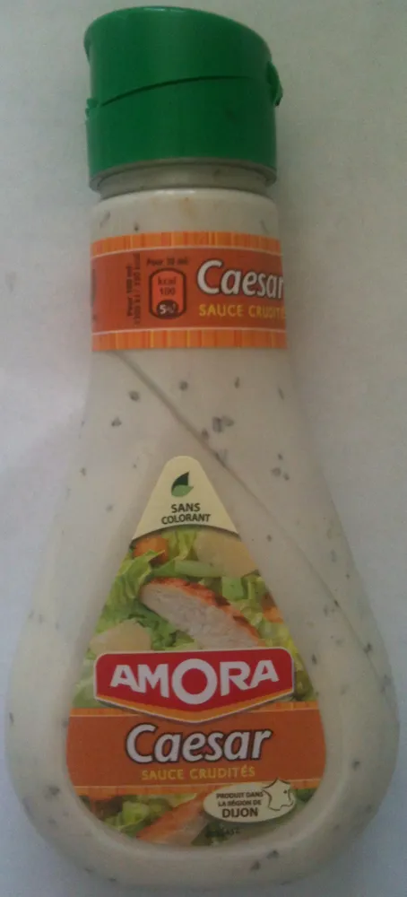 Caesar sauce crudités