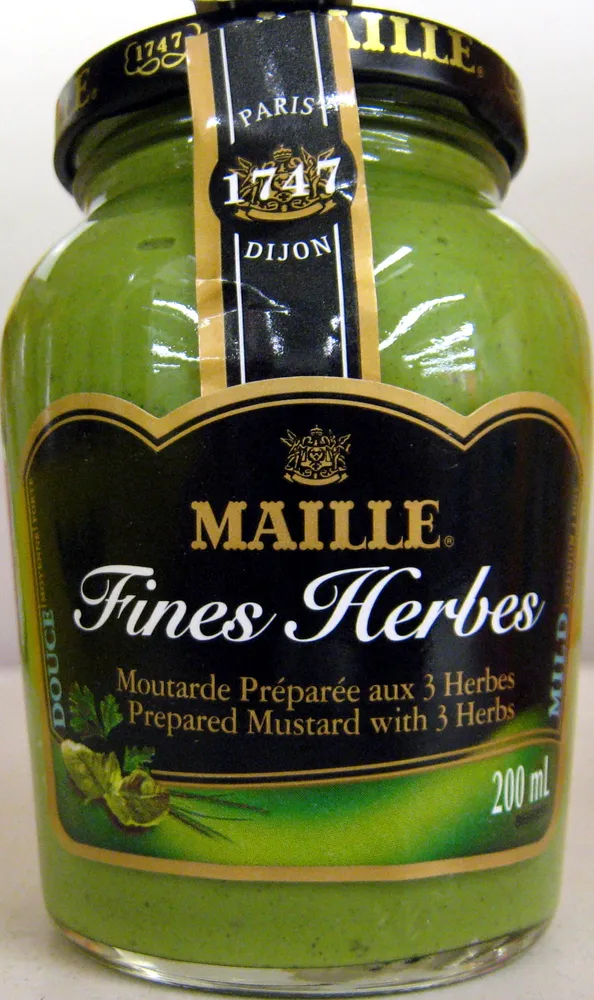 Moutarde préparée aux 3 Herbes Maille
