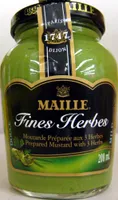 Moutarde préparée aux 3 Herbes Maille