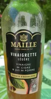 Vinaigrette légère de cidre et jus de pomme