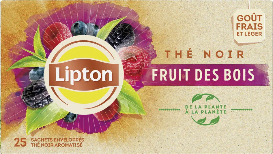 Thé Noir Fruits Des Bois