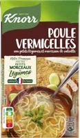 KNORR Soupe Liquide Poule Vermicelles 1L