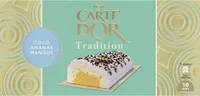 Carte D'or Tradition Buche Glacée Coco Ananas Mangue 10 parts 1L