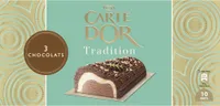 Carte D'or Tradition Glace Buche 3 Chocolats 10 parts 1L